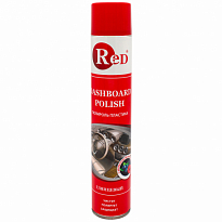  RED R4754 Полироль пластика глянцевый "Лесные ягоды" (аэрозоль) 1л 1/12шт